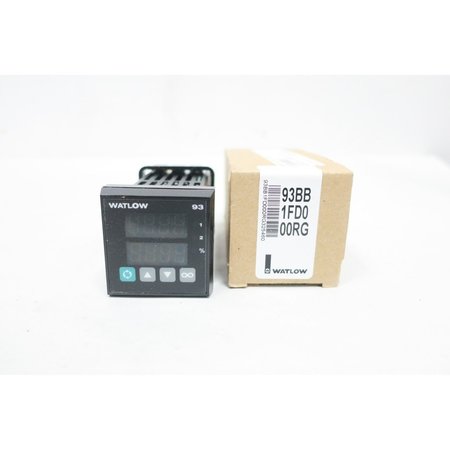 100-240V-Ac Temperature Controller -  WATLOW, 93BB-1FD0-00RG